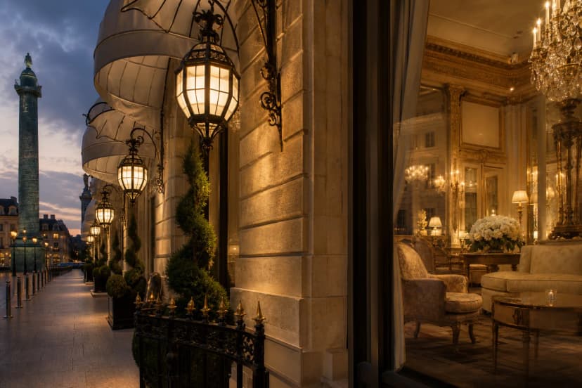 Ritz Paris — легендарный palace-отель на Вандомской площади с атмосферой timeless French luxury