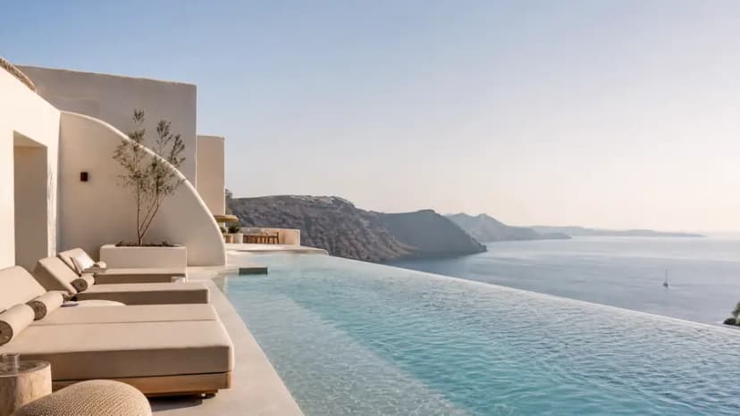 Grace Santorini — бутик-отель с infinity pool и панорамным видом на кальдеру