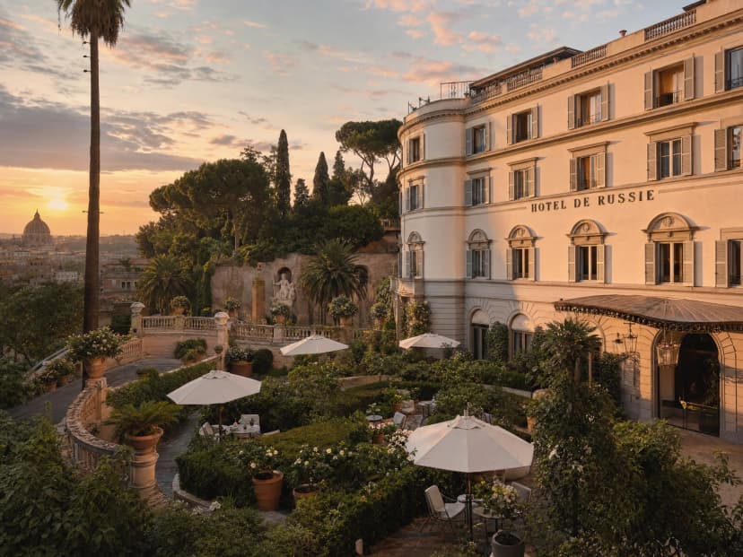 Hotel de Russie — элегантный palace-отель в Риме с секретным садом, SPA и атмосферой refined Roman luxury