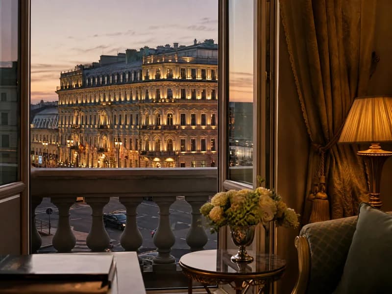 Belmond Grand Hotel Europe — исторический luxury hotel на Невском проспекте