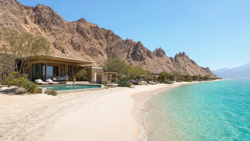 Six Senses AMAALA — ultra-luxury beach villas на побережье Красного моря с бирюзовой водой
