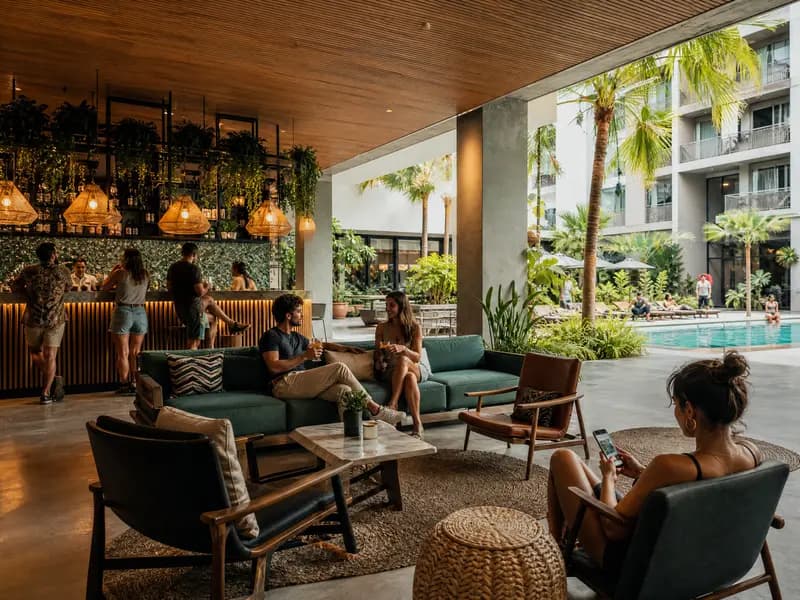 Lub d Bangkok Silom — современный городской lifestyle hotel в Бангкоке