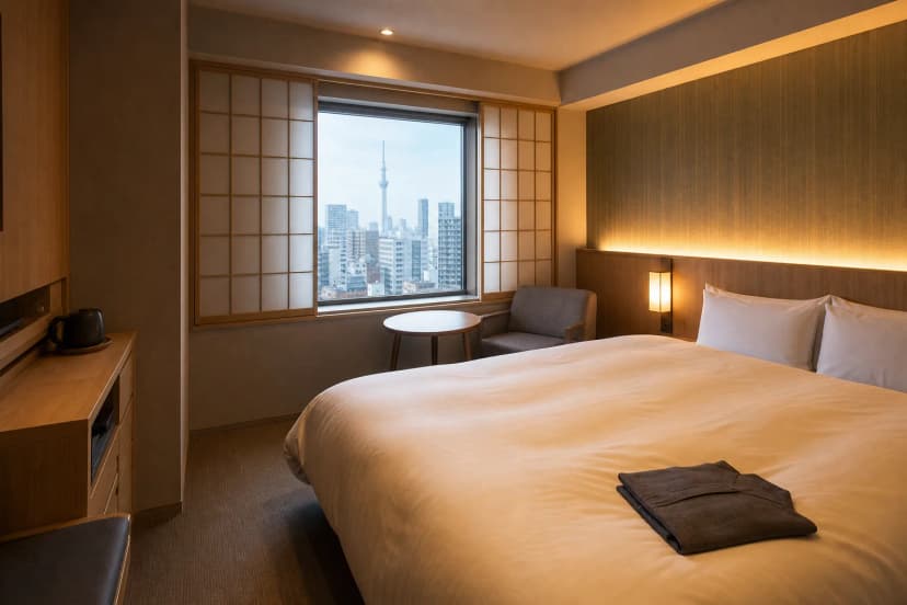 Dormy Inn Asakusa — уютный отель у Сенсо-дзи с традиционными онсэнами