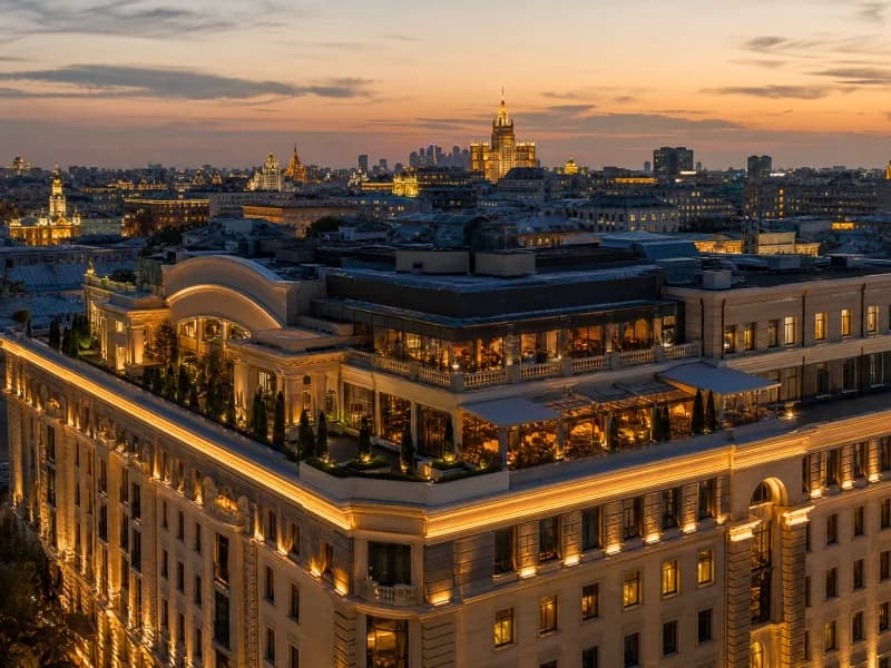 Ritz-Carlton Москва — вид на Кремль