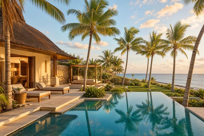 The Residence Zanzibar — ultra-luxury villa resort в Кизимкази с private pool, тропическим садом и приватной атмосферой премиального отдыха