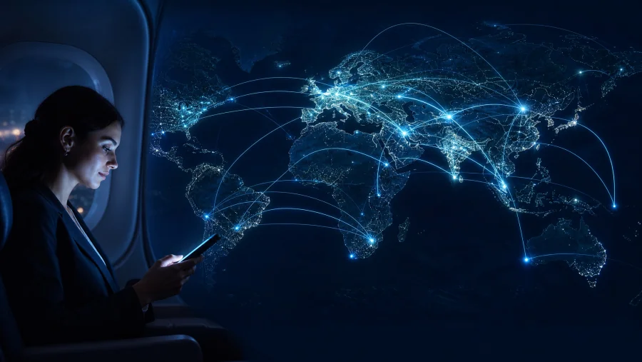 Глобальное покрытие Sales.Travel eSIM — международная мобильная сеть и подключение по всему миру